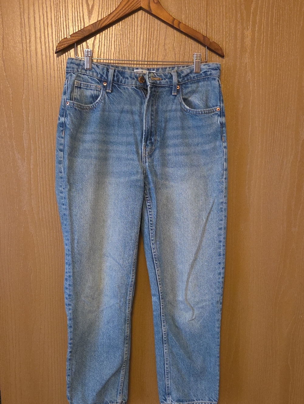 Bershka Light Blue Boyfriend Jeans